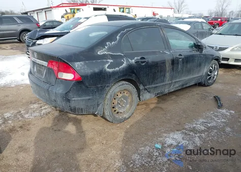 2010 Honda Civic Lx z USA, uszkodzony, nr VIN 2HGFA1F54AH569707